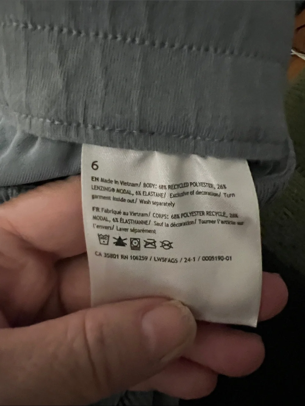 Lululemon Athletica High-Waist Wide Leg Pant Women’s 6